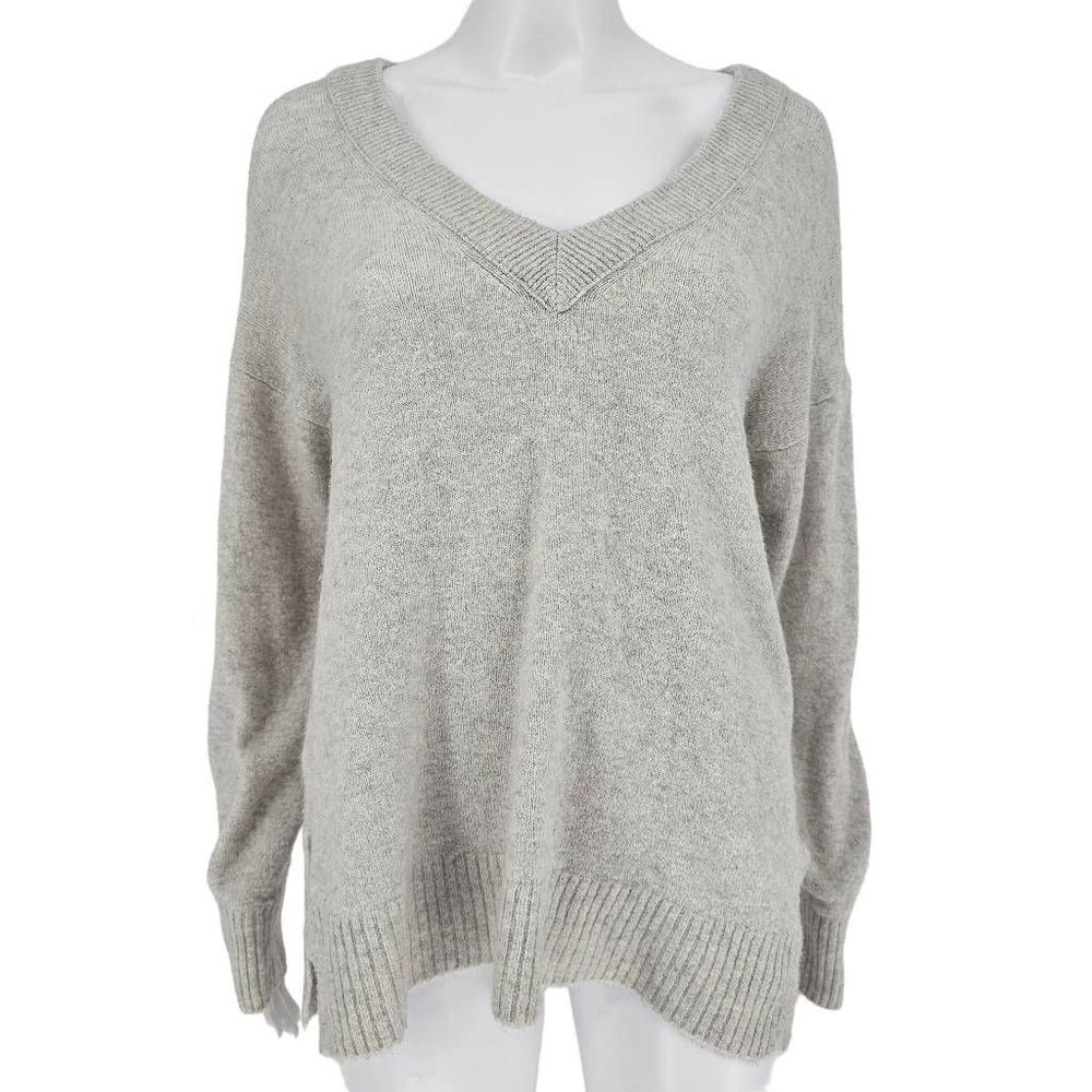 Madewell Merino Pullover Sweater Light Gray S